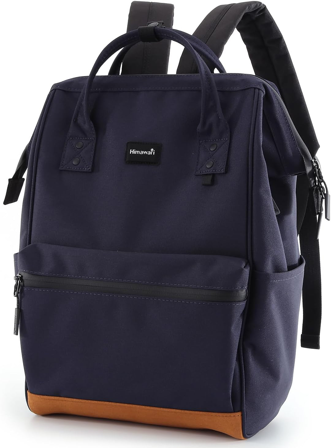 Travel School Backpack with USB Charging Port 15.6 Inch Doctor Work Bag for Women&Men College Students(124#-03#Dark Blue, Regular)