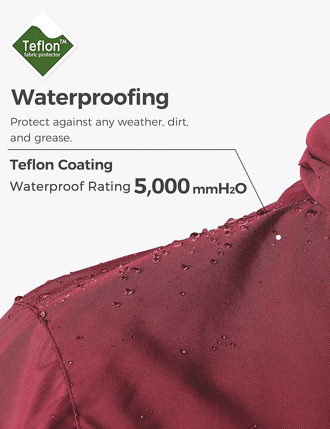 Women'S 3 in 1 Waterproof Ski Jacket Windproof Winter Snow Coat Snowboarding Jackets Warm Raincoat