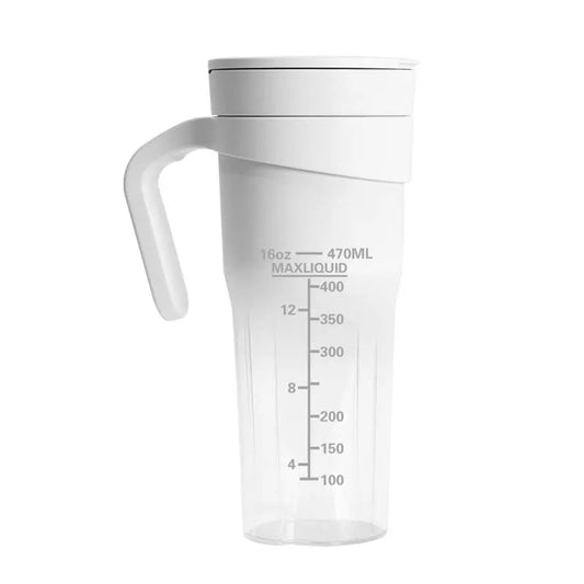 Portable USB Rechargeable Multi-Function Blender Cup Juicer for Shakes Smoothies 470ML Juicer Bottle with Straw