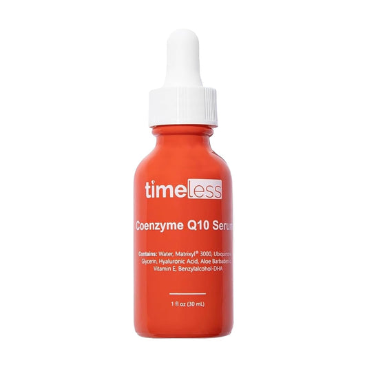 Coenzyme Q10 Serum - Skin Care Serum for Smoothing - Fragrance-Free - Coenzyme Q10 - with Hyaluronic Acid - 1 Oz